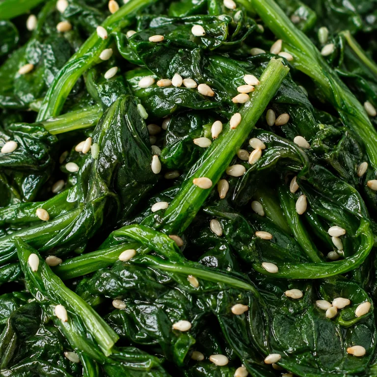 芝麻拌菠菜